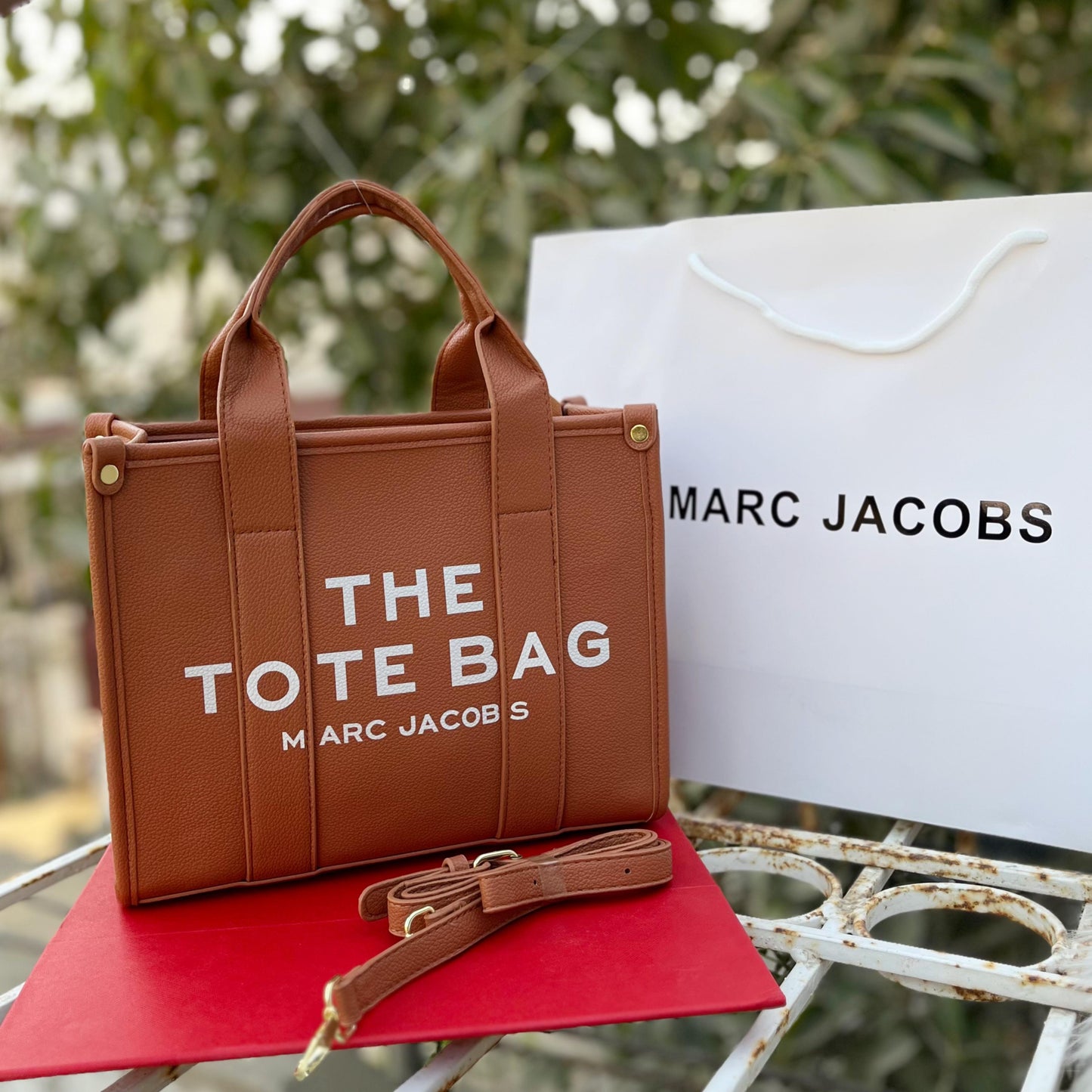 Marc Jacobs Tote Bag With Long Belt