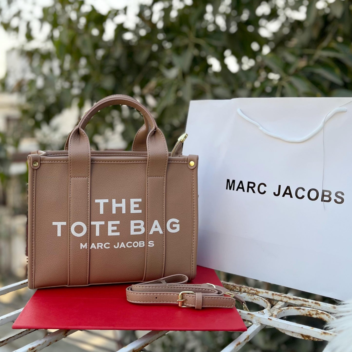 Marc Jacobs Tote Bag With Long Belt