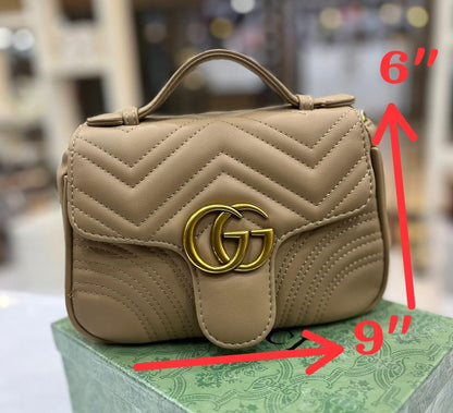 Gucci GG Marmont Mini Top Handle Bag