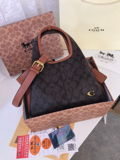 Coach Lana Handbag With Long Belt