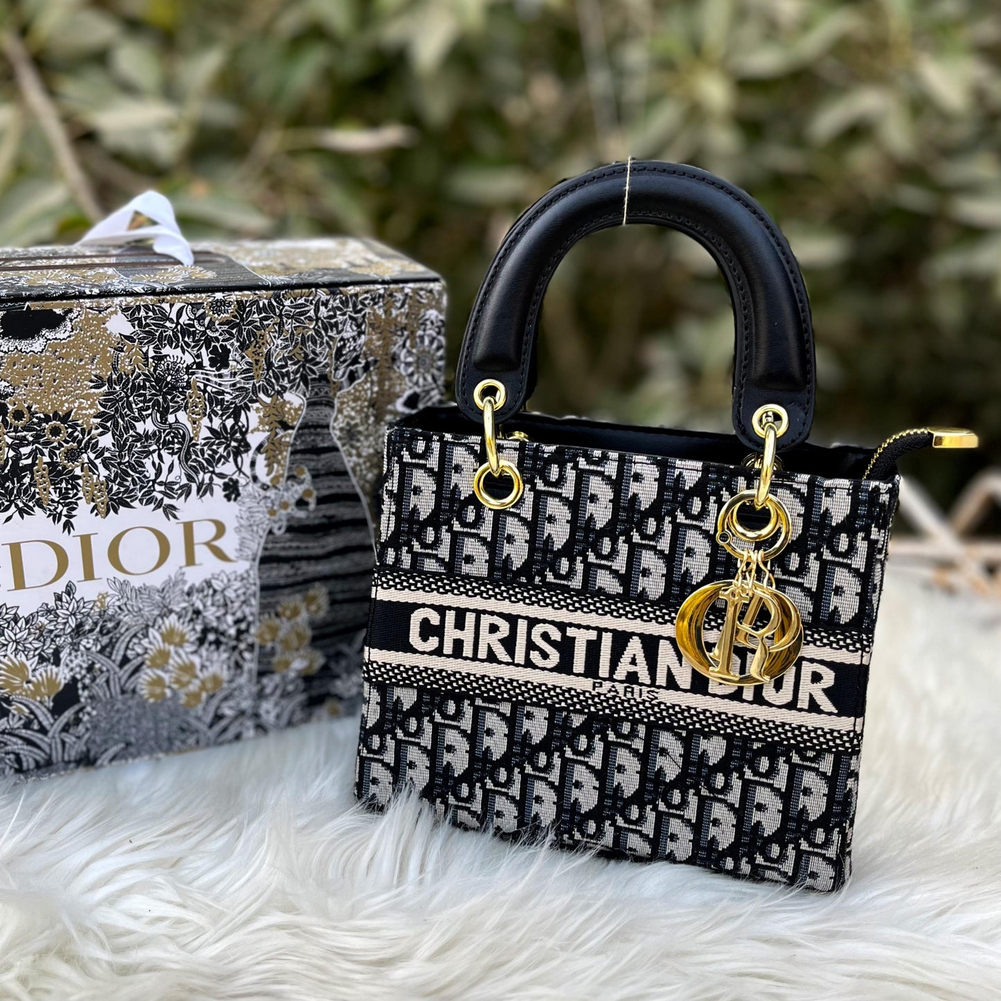 Christian Dior Luxury Keychain Handbag